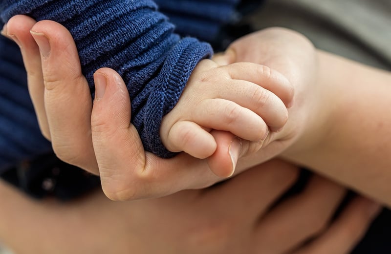 Hands Holding Memories